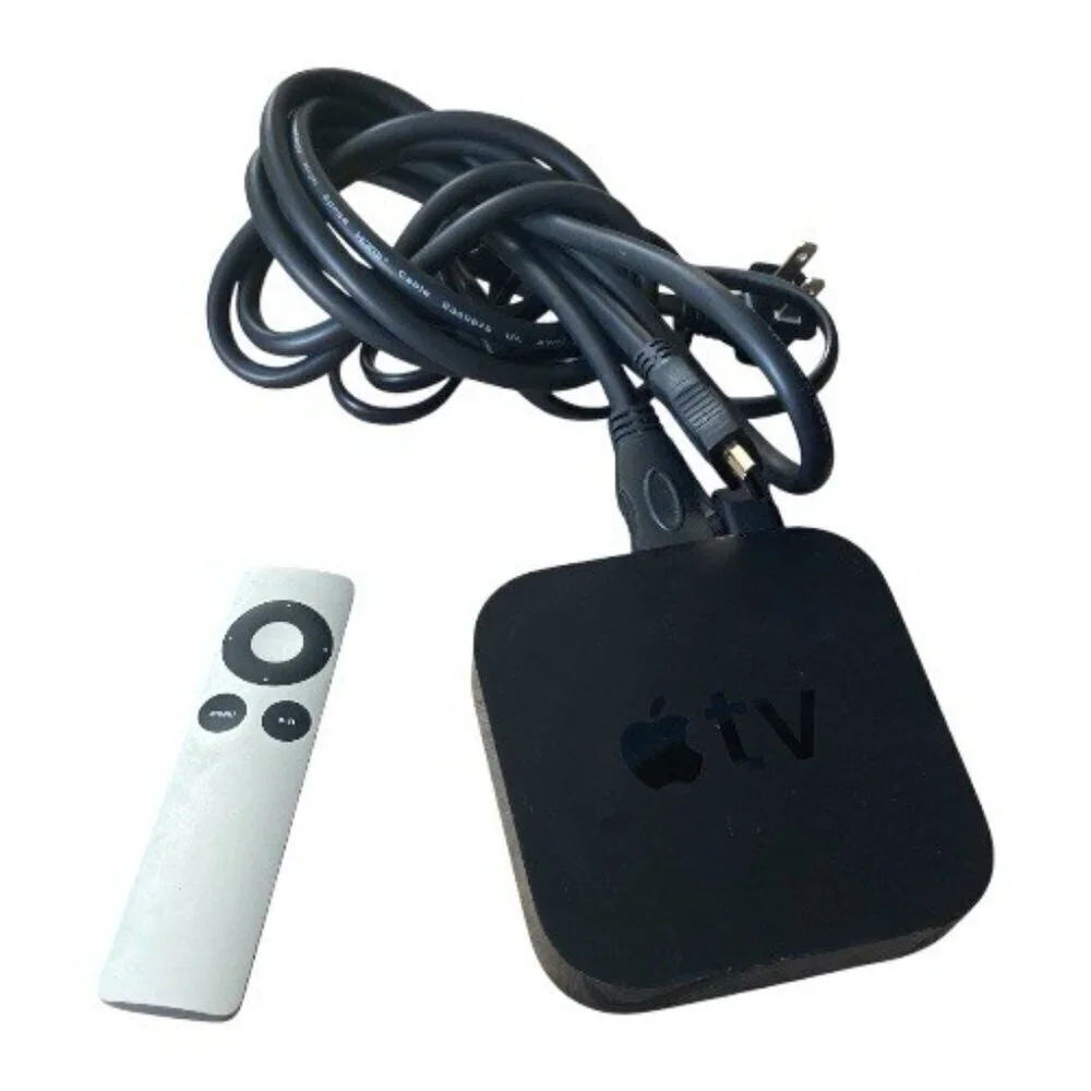 Apple TV Model A1469 3rd Generation MD199LL/A, 802.11 N Wi-Fi, HDMI, Black